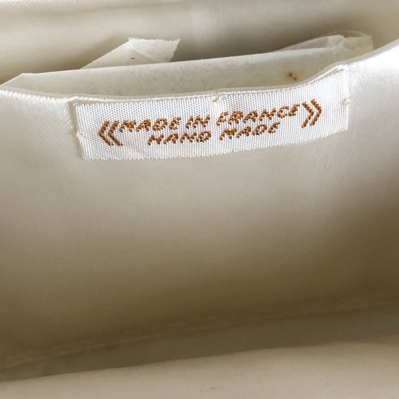 VINTAGE Beaded/Floral Hand Made/Purse/France - Picture 3 of 7